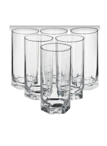 6-Piece Tango Glass Set Clear 290ml Clear