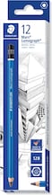 STAEDTLER 100-12B Mars Lumograph Graphite Pencils for Drawing &amp; Sketching - 12B (Box of 12), Blue