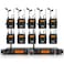 XTUGA RW2080 UHF Wireless Stage Singer In-Ear Monitor System - 10 BodyPacks