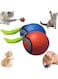 FEJYTOR Speedy Tail 2.0,Speedy Tail Cat Toy, 2025 New Generation Interactive Smart Interactive Cat Ball for Indoor, Automatic Moving Cat Toy Ball (Orange + Blue)