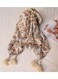 Sofa Blanket Combination Beige/Brown/Grey 130x150cm