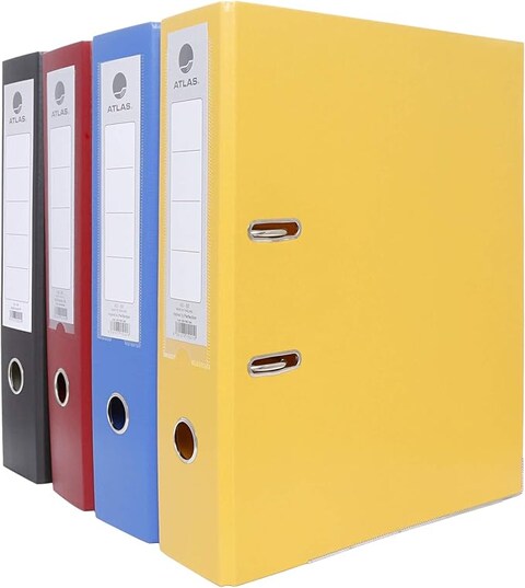 Atlas A4 Box File - Set of 4