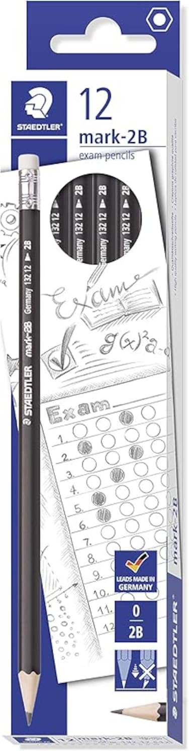 Staedtler Blacklead Pencils 2B (Box of 12)