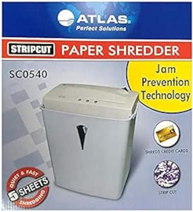 Atlas STRIPCUT PAPER SHREDDER