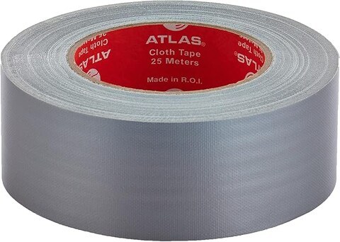 Atlas Cloth Tape 2&quot;X25M (50Mm) Silvr