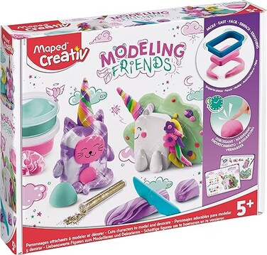 Maped Creativ Magical Modeling Friends Clay Set