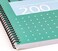 Pukka Pad Jm018 Metallic Wirebound Jotta Notebook, A4 Size - Green