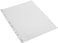Atlas Glas Clr Pokt PP 50m A4 Bx=100, AS-F32418, Perforated Pouch
