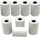 Atlas Thermal Paper Rolls for Credit Card - 57x40mm White Thermal Paper (Pack of 8 Rolls)