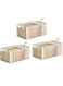 Clothes Storage Box Stackable Storage Bins Foldable Storage Bags, Closet Organizer Baskets Cube, Clothes Storage Containers for Organizing Bedroom, Closet, Clothing, Toys, Office, Nursery (3 Pack)