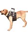 Dog lifting chest harness, mesh pet chest support assistance for poor stability, front leg disability, joint injury, elderly arthritis, ACL rehabilitation and rehabilitation (Blue, L)