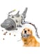 Coolplay Dog Chew Toys for Aggressive Chewers, Toothbrush Stick Teeth Clean Tough Dog Toy for Large Medium Breed Dog, Pet Toy Shark Shape
