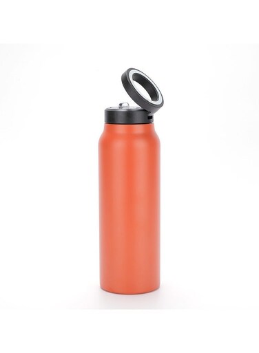 Vacuum Bottle with MagSafe Phone Holder &acirc;&euro;&ldquo; 710 ml Stainless Steel Thermal Flask, 360&Acirc;&deg; Rotation, BPA Free, Hot &amp; Cold Insulation, Secure Magnetic Base, Easy Carry Design