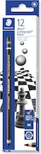 Staedtler Mars Lumograph Black Art Pencils, Presharpened #8B Artist Pencils, Box Of 12, 100B-8B