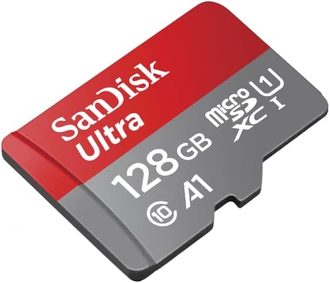 SanDisk Ultra 128GB microSDXC UHS-I, 140MB/s R, Memory Card, 10 Y Warranty, for Smartphones