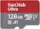 SanDisk Ultra 128GB microSDXC UHS-I, 140MB/s R, Memory Card, 10 Y Warranty, for Smartphones