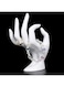 DI QIU REN OK Hand Form Jewelry Display Holder 7 Inch Female Mannequin Hand Jewelry Display Holder Stand Support for Bracelets Necklaces Rings Watches, for Home Organization and Trade Shows
