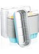 Aluminum Foil Bread Pans, 50pcs 6.8oz Disposable Aluminum Foil Mini Loaf Baking Pans with Lids&iuml;&frac14;&OElig;Small Bread Tins, Aluminum Baking Cups Ramekins, Dessert Bakeware Pans Containers (Blue)