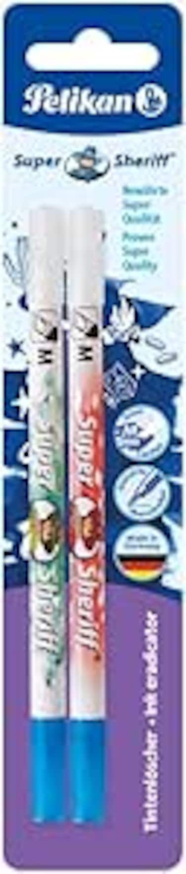 Pelikan Super Sheriff 258 M/2/B Multi Tip Ink Eradicator, Pack Of 2