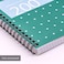 Pukka Pad, A5 Squared Jotta Book 3-Pack &ndash; 21 x 14.9cm - Wirebound Notebook with 5mm Squares on 80GSM White Paper with Perforated Edges for Easy Removal - 200 Pages