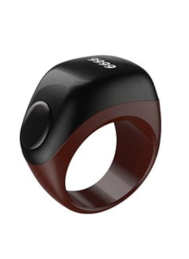 Zikr Flex Smart Ring Tasbih Counting With 3 Compatible Sizes 18mm, 20mm and 22mm - Redish