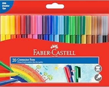 Faber-Castell Connector Felt Pen 20 Color, F155520