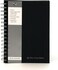 Pukka Pad, Black Wirebound Pad A5