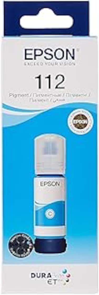 112 EcoTank Pigment ink bottle Cyan