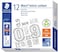 STAEDTLER 250 09-HB Mars Micro Refill Leads for Mechanical Pencils - HB, 0.9mm (Box of 12 x Tubes of 12 Leads), Blue