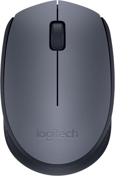 Logitech M170 Mouse Radio Optical Grey, Black 3 Buttons