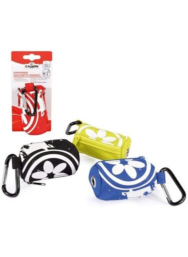 Camon Bags Dispenser, Poop Bag Dispenser, Pet Waste Disposal Bag Dispenser, Durable and Guaranteed Leakproof, Dispenser for Leash Belt, Dog Poop Bag Holder for Leash, Dog Waste Bag Holder, Dispenser