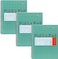 Pukka Pad, A4 Squared Metallic Jotta Book 3 Pack &ndash; 29.7 x 23cm &ndash; Wirebound Notebook With 80GSM Paper &ndash; Features 4-Hole Punch Margins And Perforated Edges - 200 Pages, Green