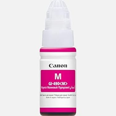GI-490 Magenta Ink Bottle, Original Ink Refill Compatible with  PIXMA G-series Printers, Prints up to 7000 Pages Magenta