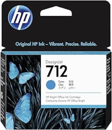 HP Ink No 712 HP712 HP 712 Cyan (3ED67A)