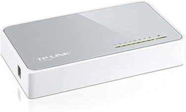 8-Port 10/100Mbps Desktop Switch White