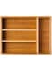 souqoon- Beautiful premium quality cutlery tray, bamboo, inner dimensions: 23.5 cm x 33.5 cm, external dimensions: 25 x 35 cm