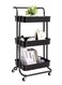 3 Tier Rolling Utility Cart with Wheels and Handle