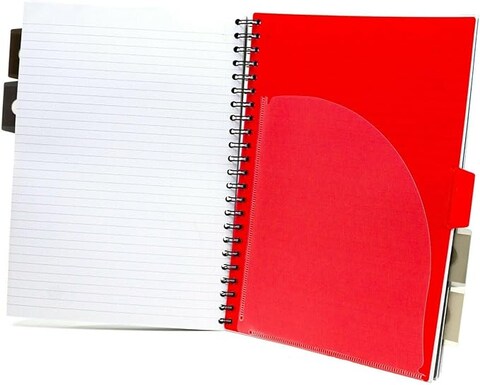 Pukka Pad 200 Pages 80GSM Metallic Project Book with 5 Subject Dividers, A4 Size