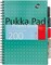Pukka Pad 200 Pages 80GSM Metallic Project Book with 5 Subject Dividers, A4 Size
