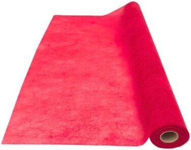 Wrapping Paper Roll Non Woven Red 70cm x 20m.