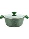 Prestige Essentials 32cm Casserole w/lid Granite Non-Stick Aluminium Green PR81113