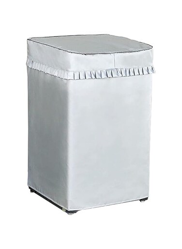Oxford Cloth Coated Silver Waterproof Washing Machine Dryer Cover