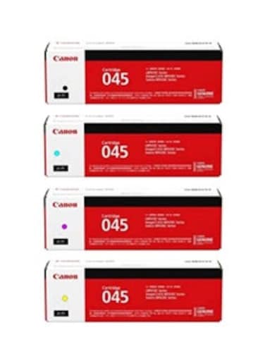 Pack Of 4 045 Toner Cartridge Yellow/Magenta/Cyan/Black