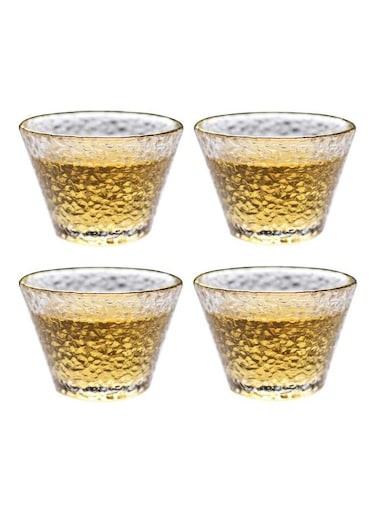 Piece Glass Coffee Cup Clear