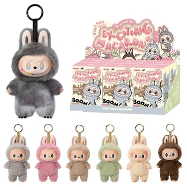 Secret Labubu - Blind Box - Black - Official Authentic Barcoded Pop Mart Labubu Plush &ndash; Limited‑Edition Fuzzy Bunny‑Eared Monster - Big Into Energy Collection