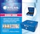 Atlas Cash box W200xL160xH90mm Blue