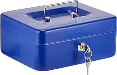 Atlas Cash box W200xL160xH90mm Blue