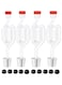 4Pack Twin Bubble Airlock Set, Fermentation Airlock with 4 Stoppers + 10 Grommets, Brewing Airlocks Brew Kits Airlocks for Fermenting.