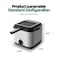 Electric Deep Fryer, Frying Basket, Stainless Steel, Adjustable Temperature, Easy Cleaning, Home Use