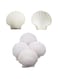 Excefore Scallop Shells for Serving Food, 6PCS Baking Shells Large White Natural Seashell from Sea Beach for DIY Craft Mermaid Beach Wedding Home Decoration (10-13cm)